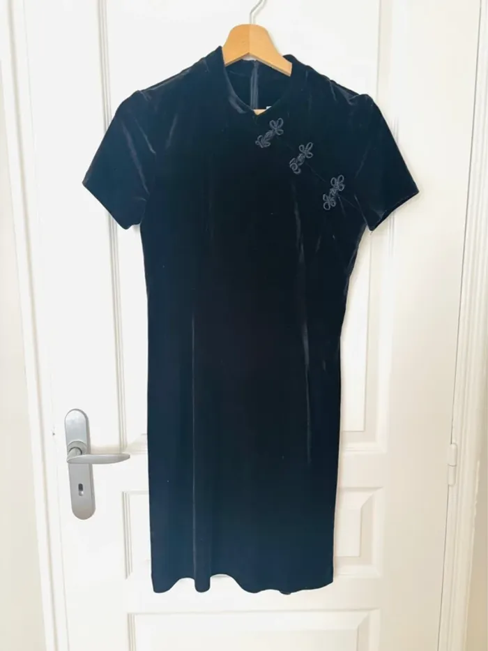Robe en velours
