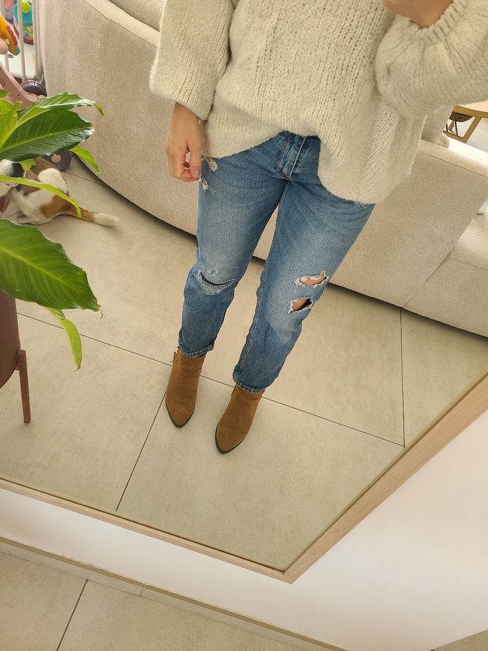 Jeans troués kiabi taille 38 - photo numéro 2