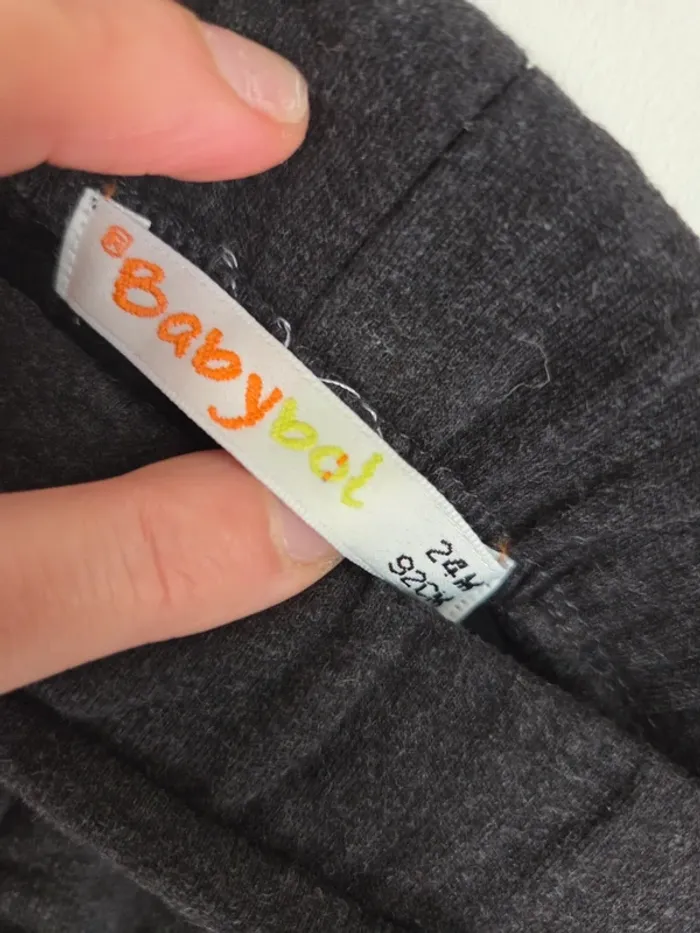 Legging gris foncé 24 mois Babybol - photo numéro 2