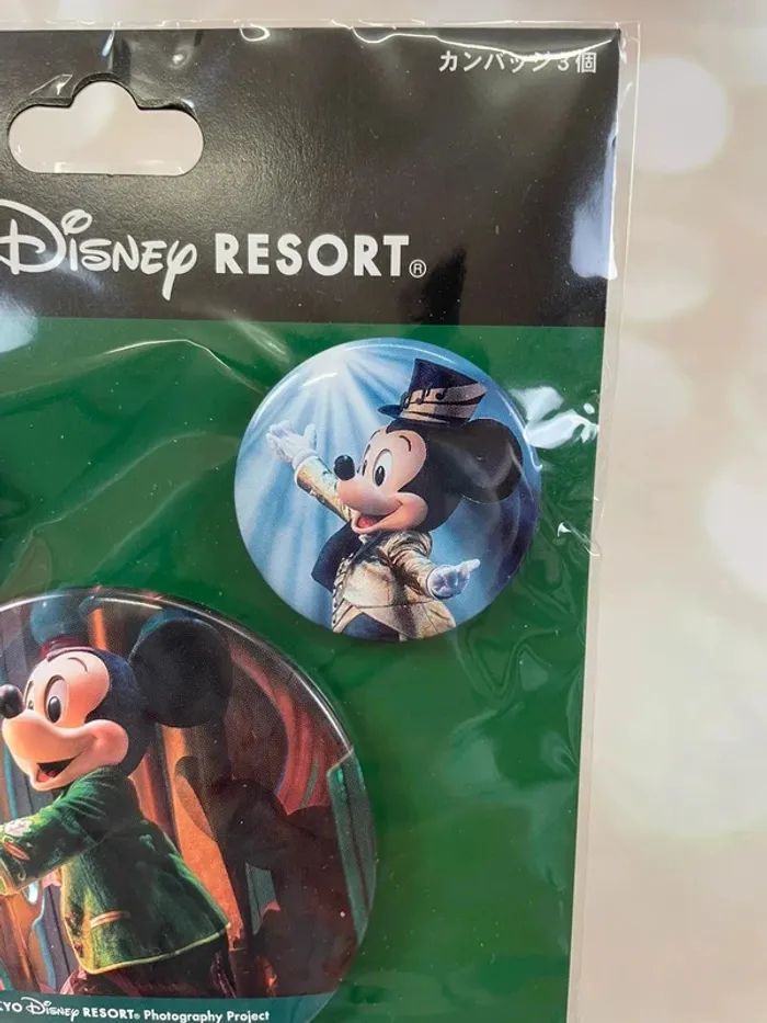 Lot de 3 badges collector Disney - Tokyo Disney Resort - photo numéro 4