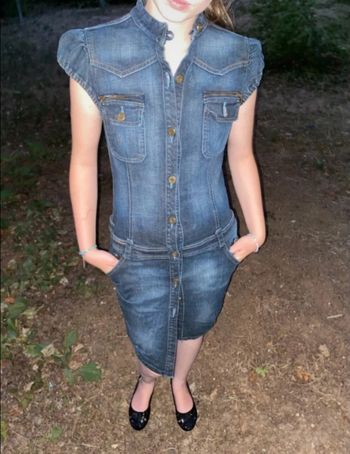 Robe en jean