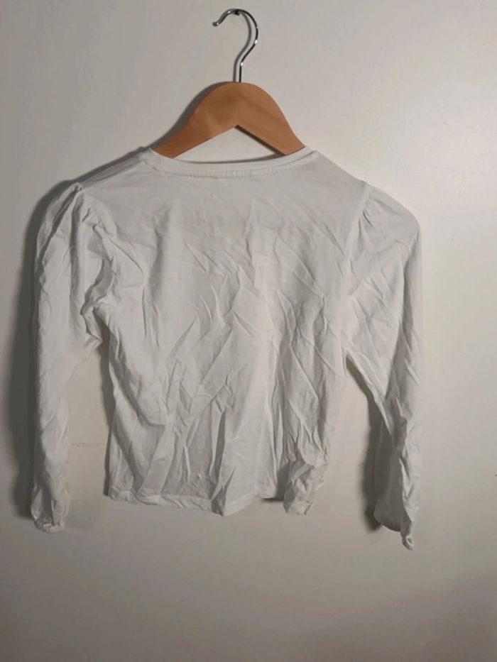 C10 t-shirt blanc mango 9-10 ans - photo numéro 2