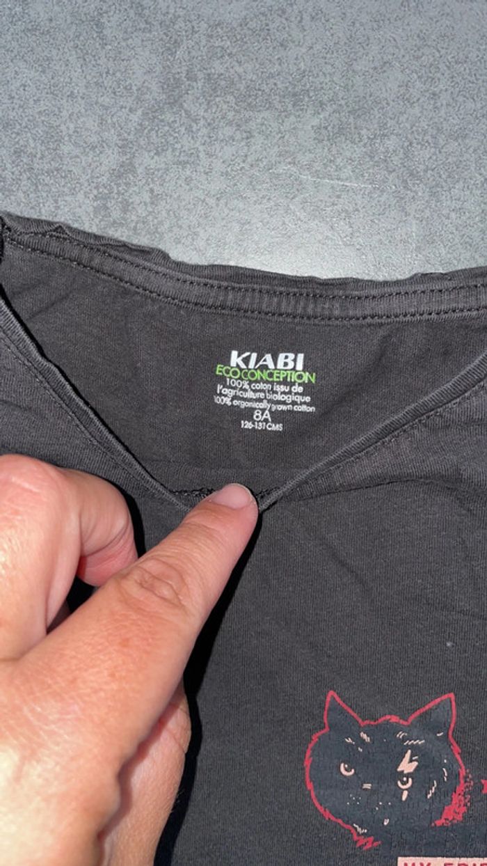 T-shirt kiabi - photo numéro 4