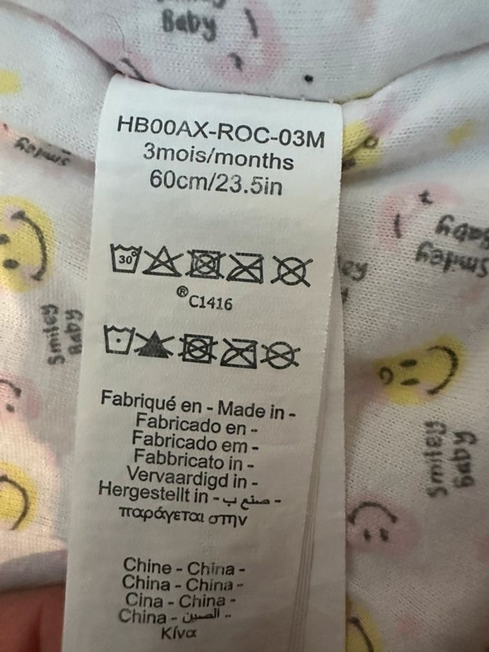 Pilote 3 en 1 rose bébé fille 3 mois Smiley Baby - photo numéro 9