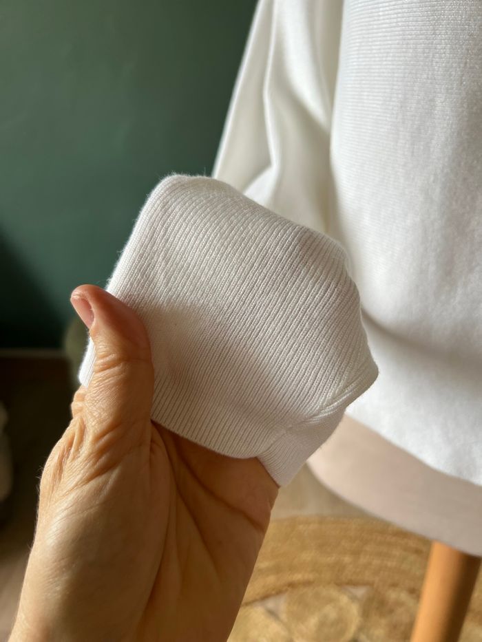 Cardigan Blanc Camaïeu – Chic, Classique & Indispensable - photo numéro 7