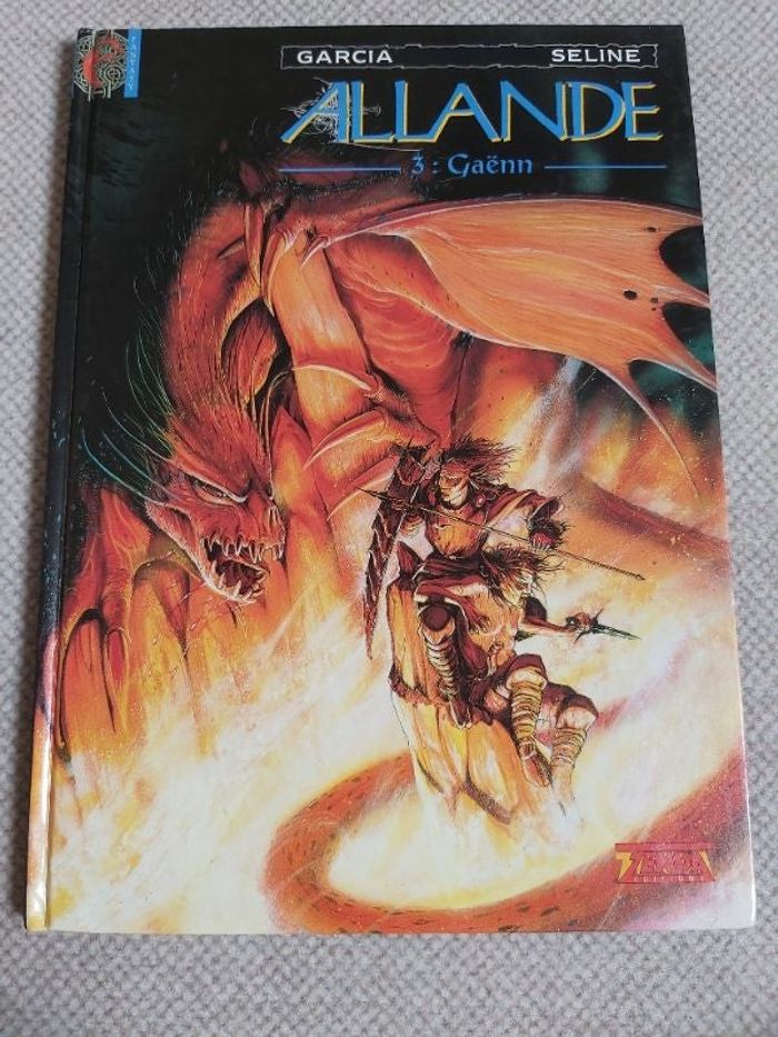 BD série Allande n°3 EO - Zenda