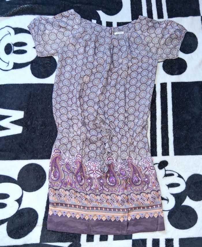 Robe en soie T34