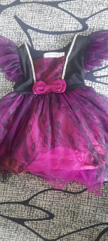 Robe halloween enfant fille