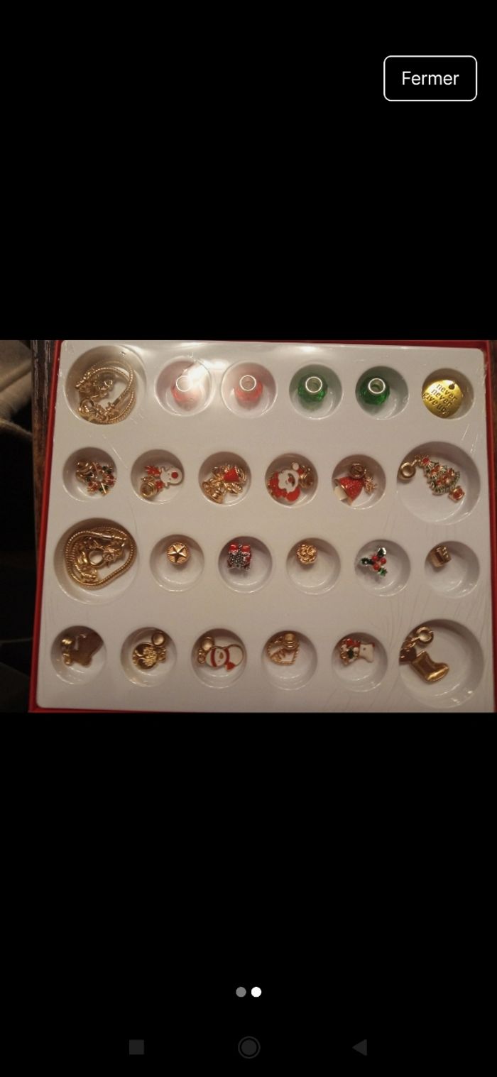 Calendrier de l'avent à charms - photo numéro 2