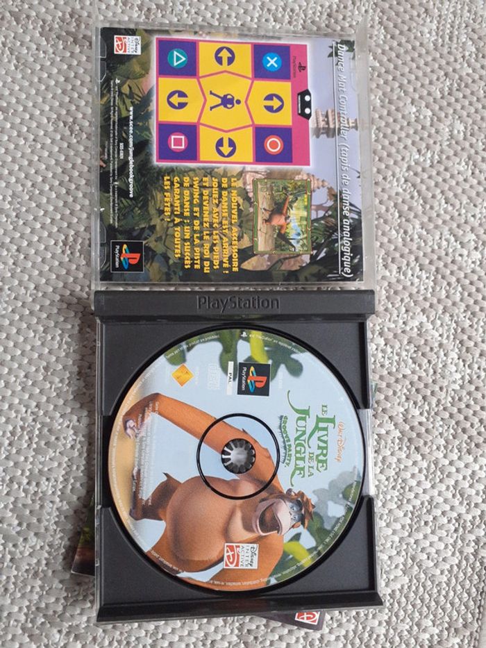 Playstation 1 ps1 disney le livre de la jungle groove party - photo numéro 3