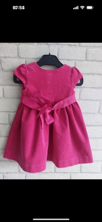 Robe en velours Ralph Lauren taille 12 mois