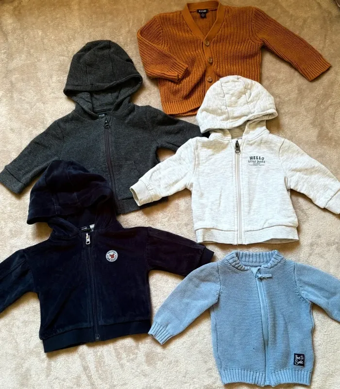 Lot de vestes