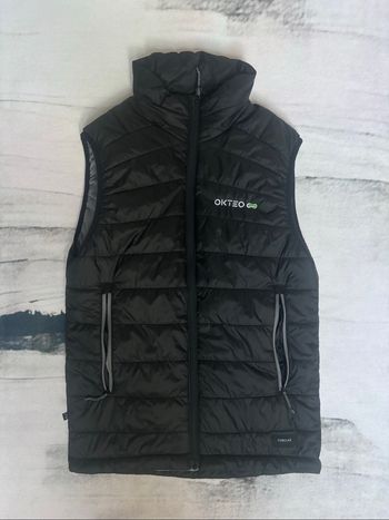 Veste sans manche décathlon taille S noir anthracite
