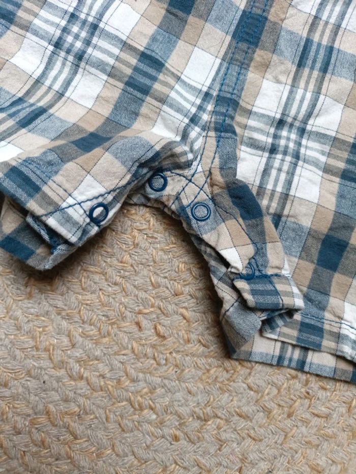 Salopette à carreaux 12 M - photo numéro 4