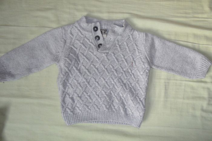Pull garçon hiver, tape à l'oeil, taille 9 mois