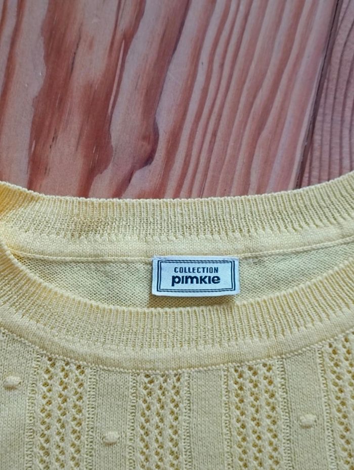 Pull jaune - photo numéro 2