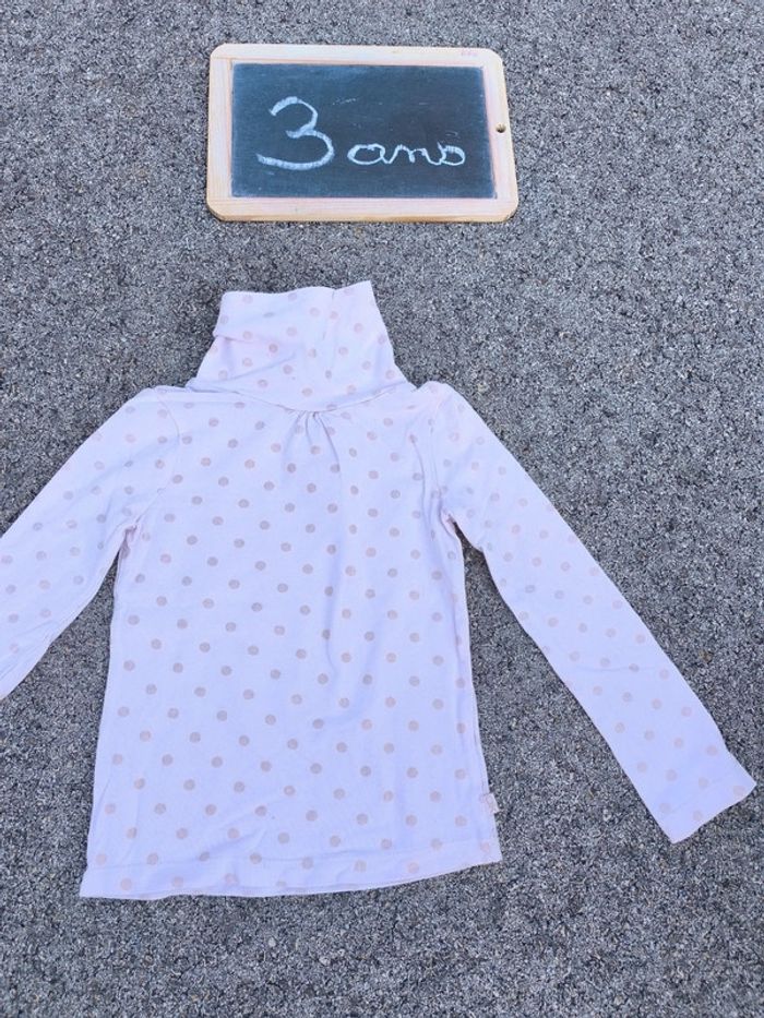 T-shirt Okaïdi taille 3 ans manches longues en très bon état