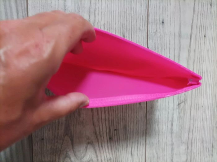 Jolie trousse d école rose neuve - photo numéro 4