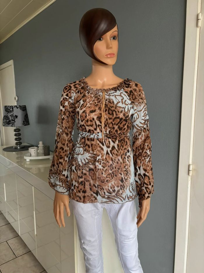 Blouse léopard neuve