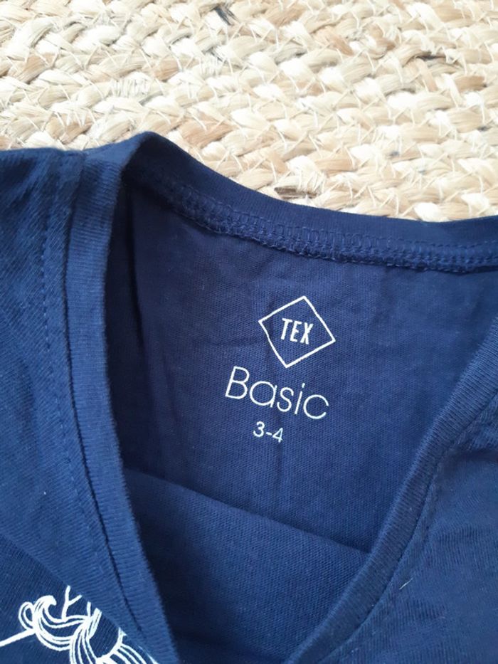 Tee shirt licorne Tex 3/4 ans - photo numéro 3