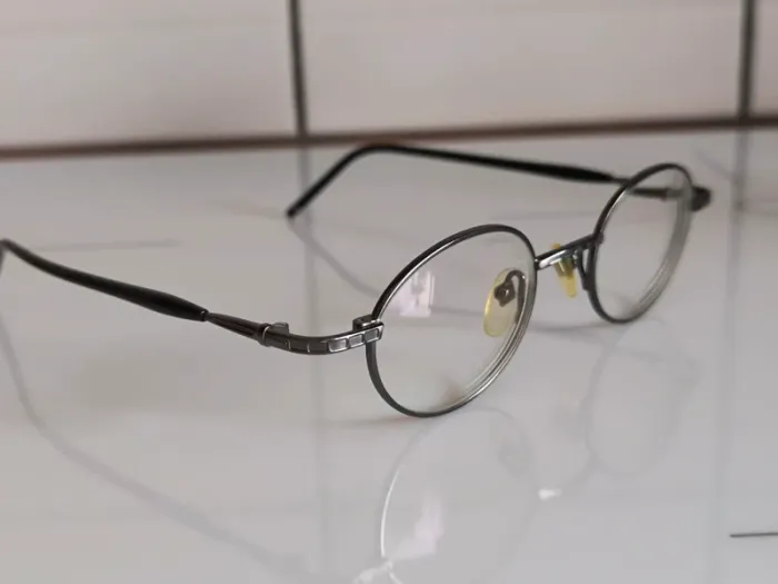 Jean-Paul Gaultier - Monture de lunettes de vue vintage - Gun metal / canon de fusil - photo numéro 4