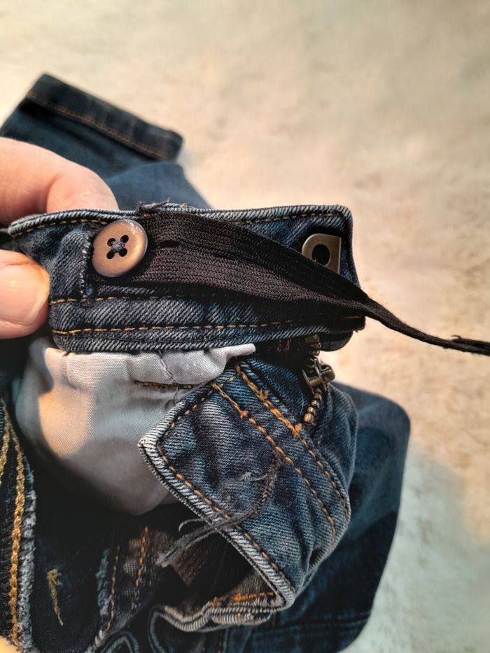 ​Jean Denim Slim Ajustable Tape à l'œil (2 Ans / 86 cm - photo numéro 3