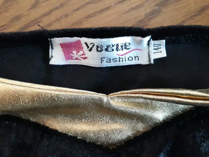 Déguisement robe verte et noire taille 140 ( 10 ans ) Vogue Fashion - photo numéro 5