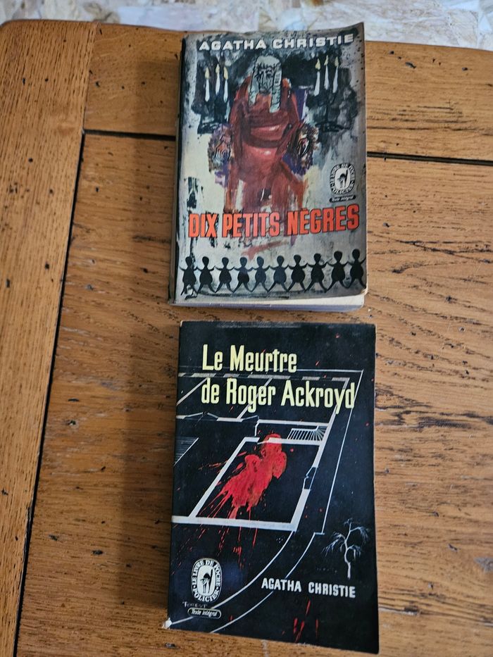 8 livres 📚 romans policiers vintage - photo numéro 5