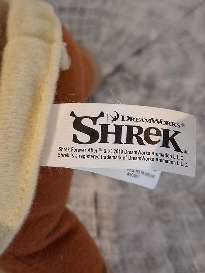 Peluches Shrek Ti Biscuit et L'Âne - photo numéro 3