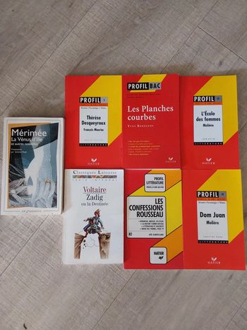 Livre classique scolaire lycée collège 1 euro l unité