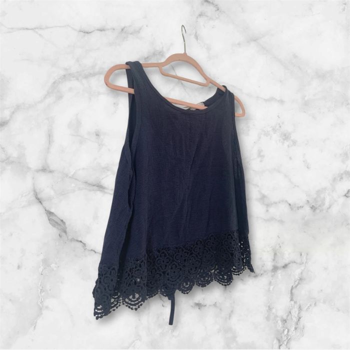 Top bleu marine