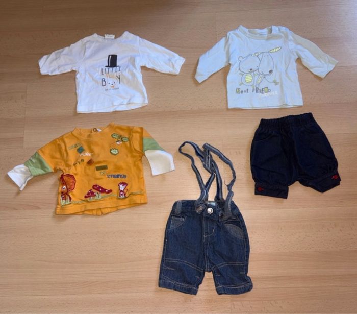 Lot de vêtements ensembles garçon 1 mois