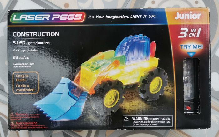 Jeu de construction 03 en 01 LASER PEGS neuf