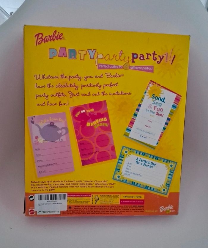 Coffret Barbie party party party - photo numéro 6