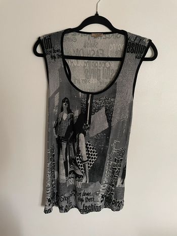 Tunique avec fermeture Vintage