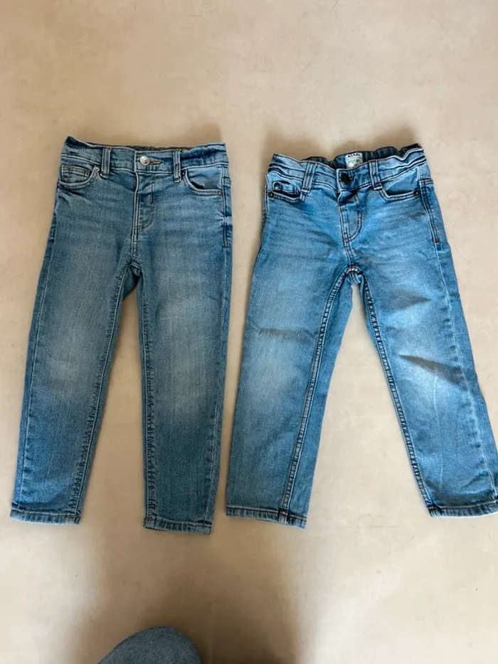 Lot de 2 jean bleu garcon taille 3 ans kiabi
