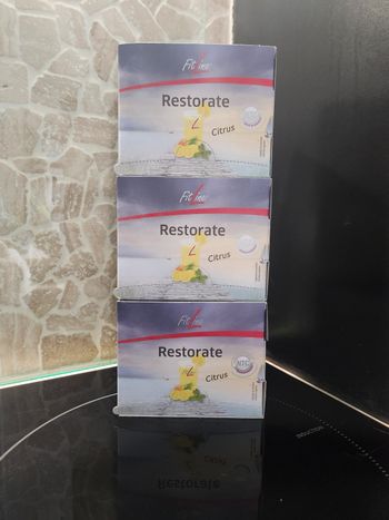 Lot 3 restorate citrus sachet Neuf fitline 