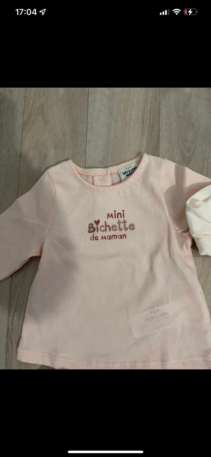 Lot t’shirt manche longue - photo numéro 2