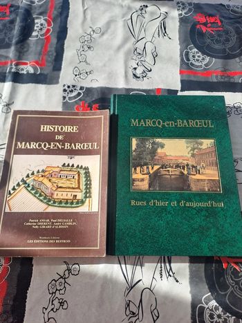 Lot 2 livres Marcq-en-Baroeul