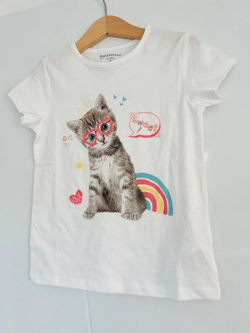Tee-shirts In Extenso blanc en 6ans