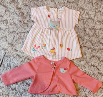 Robe + boléro 3 mois