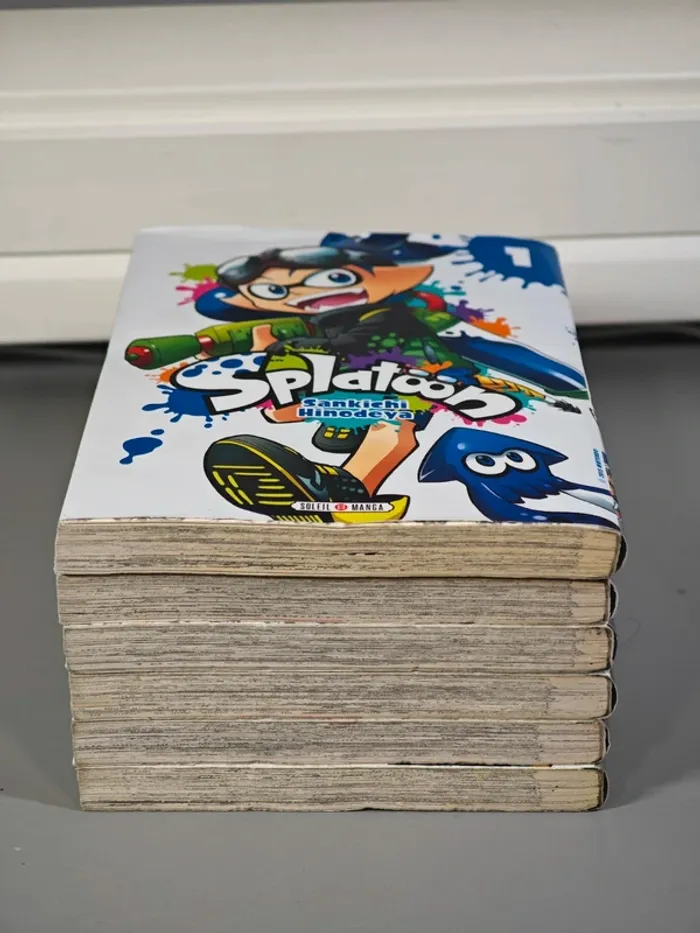 Lot Manga Splatoon 1 à 6 VF - photo numéro 3