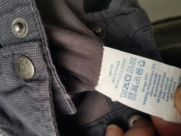 Salopette hiver chaude obaibi garçon 6mois - photo numéro 5