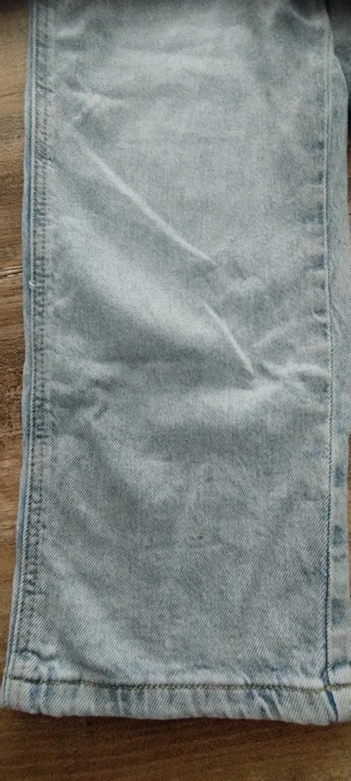 Salopette en jeans fille H&m - photo numéro 4