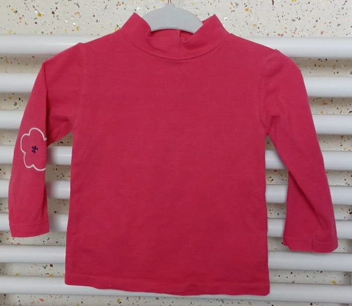 Sous pull rose DPAM Taille 9 mois - photo numéro 2