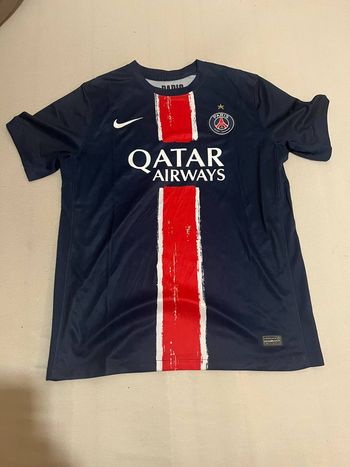 Maillot PSG Nike bleu marine Qatar Airways