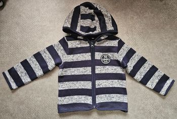 Gilet zippé 23 mois garçon