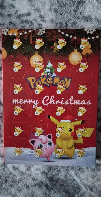 Calendrier de l'avent Pokemon