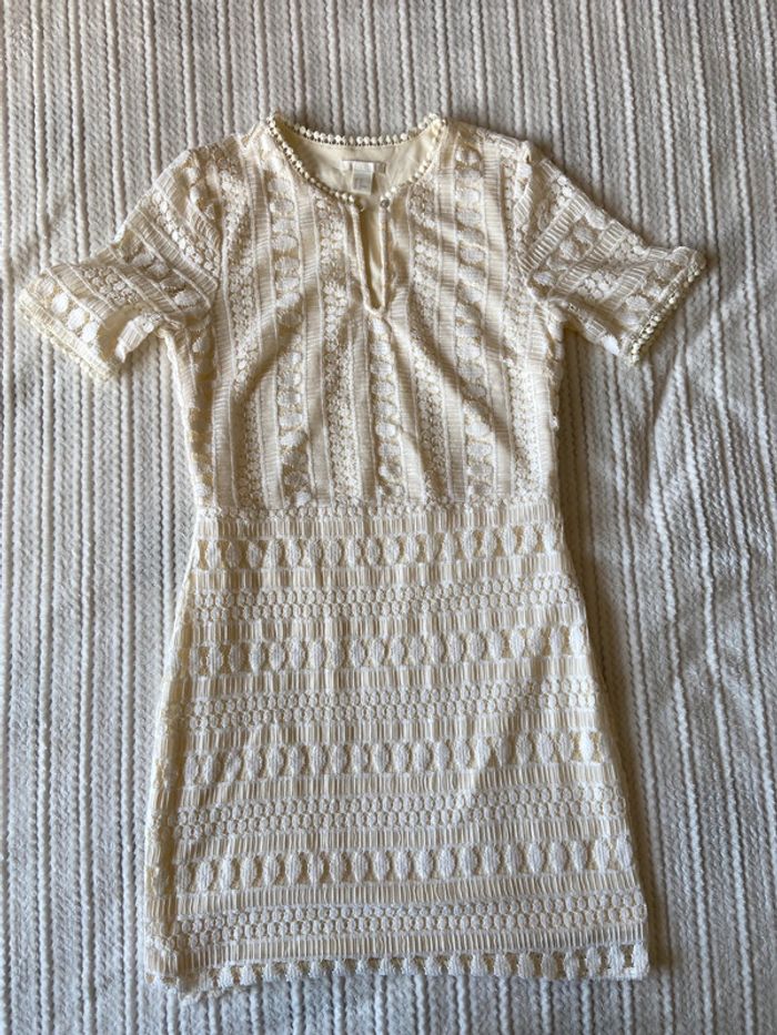 Très jolie robe blanche / Taille 40