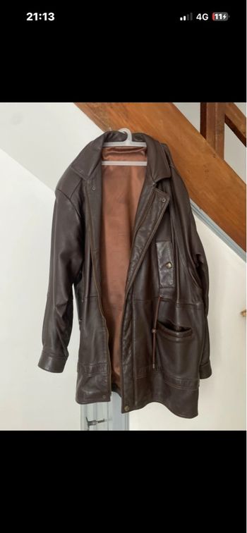 Veste en cuir